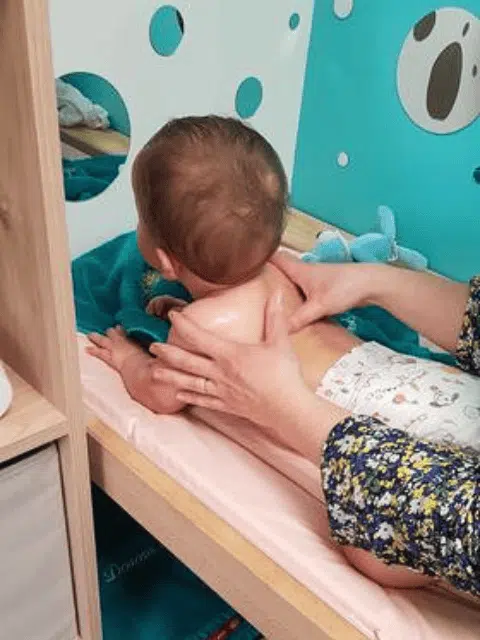 institut de bien-être et massage nourrisson bébé à Amiens, massage bébé, détendre bébé